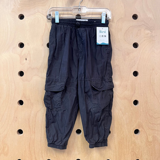 Black Quick Dry Cargo Pants