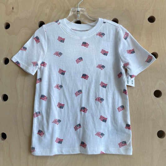 White American Flags Tee NEW!