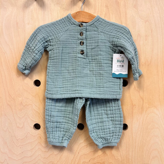 Sage Gauze Outfit