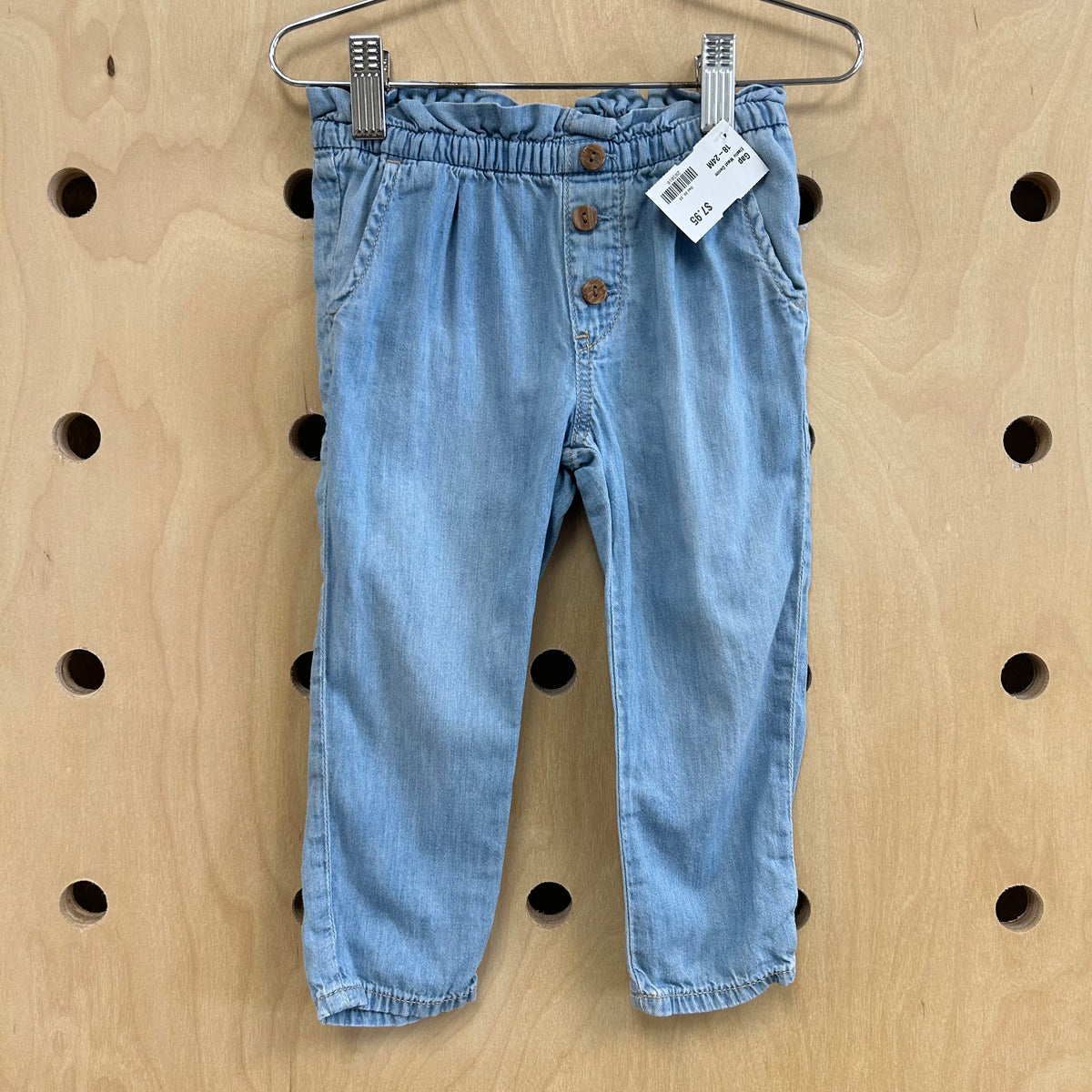 Elastic Waist Denim
