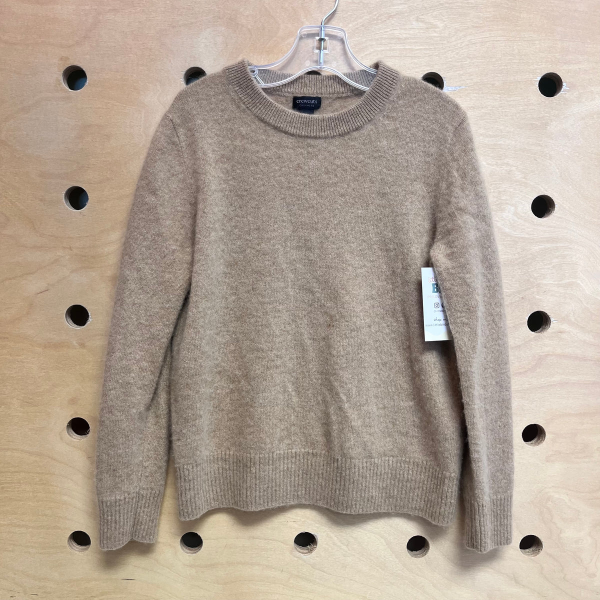 Tan 100% Cashmere Sweater