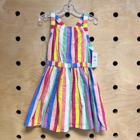 Multicolor Striped Dress