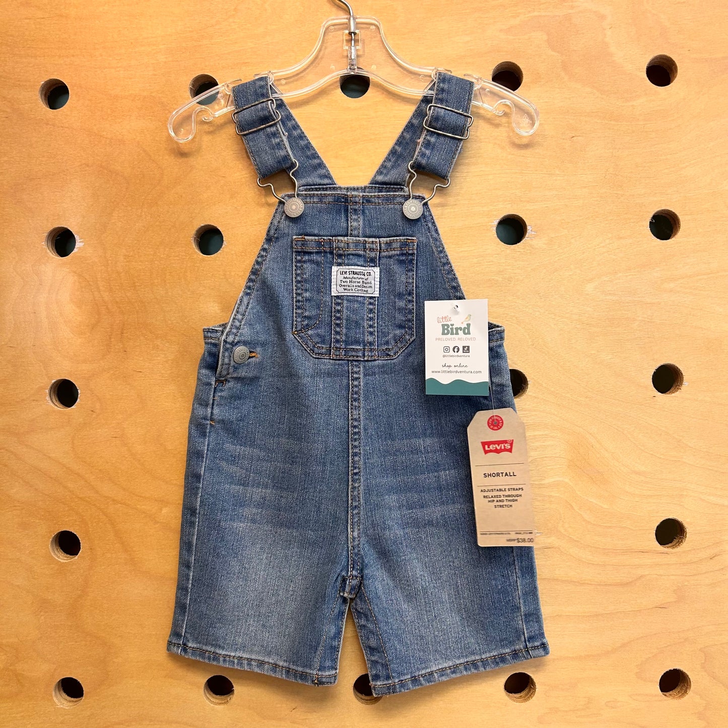 Denim Shortalls NEW!!