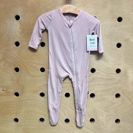 Pink Bamboo Footies