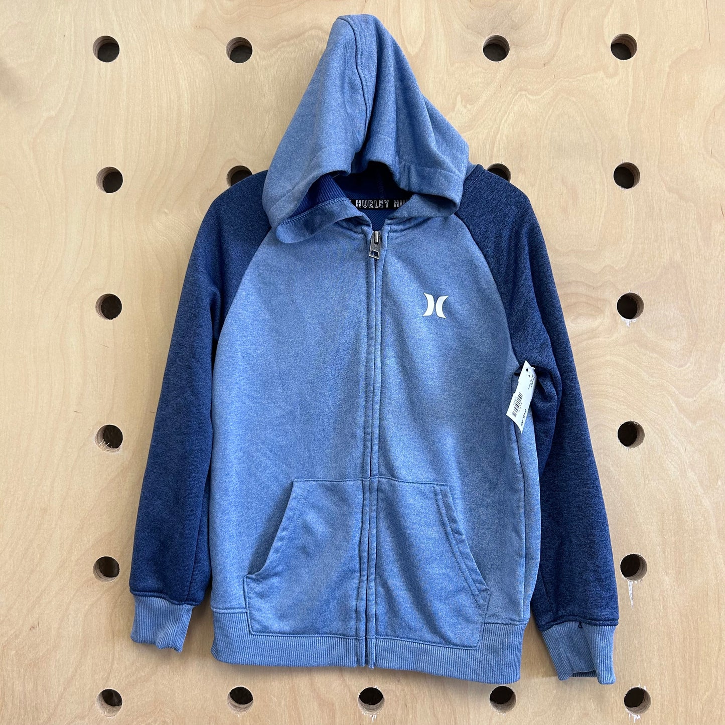 Blue Zip Hoodie