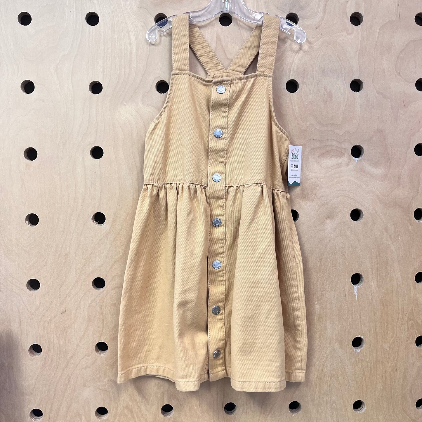 Mustard Denim Dress