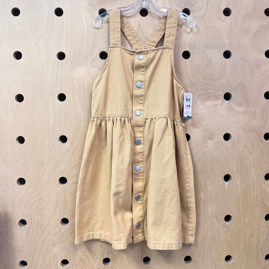 Mustard Denim Dress