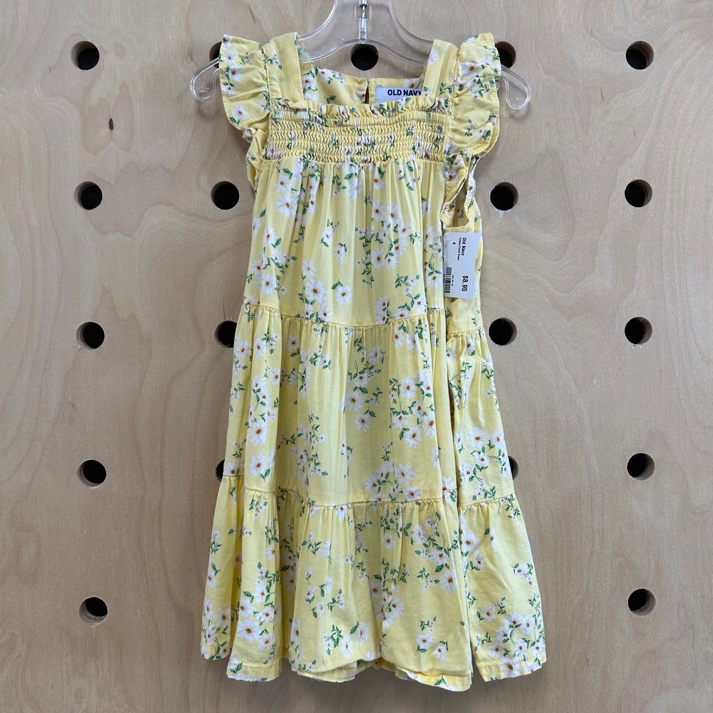Yellow Floral Dress