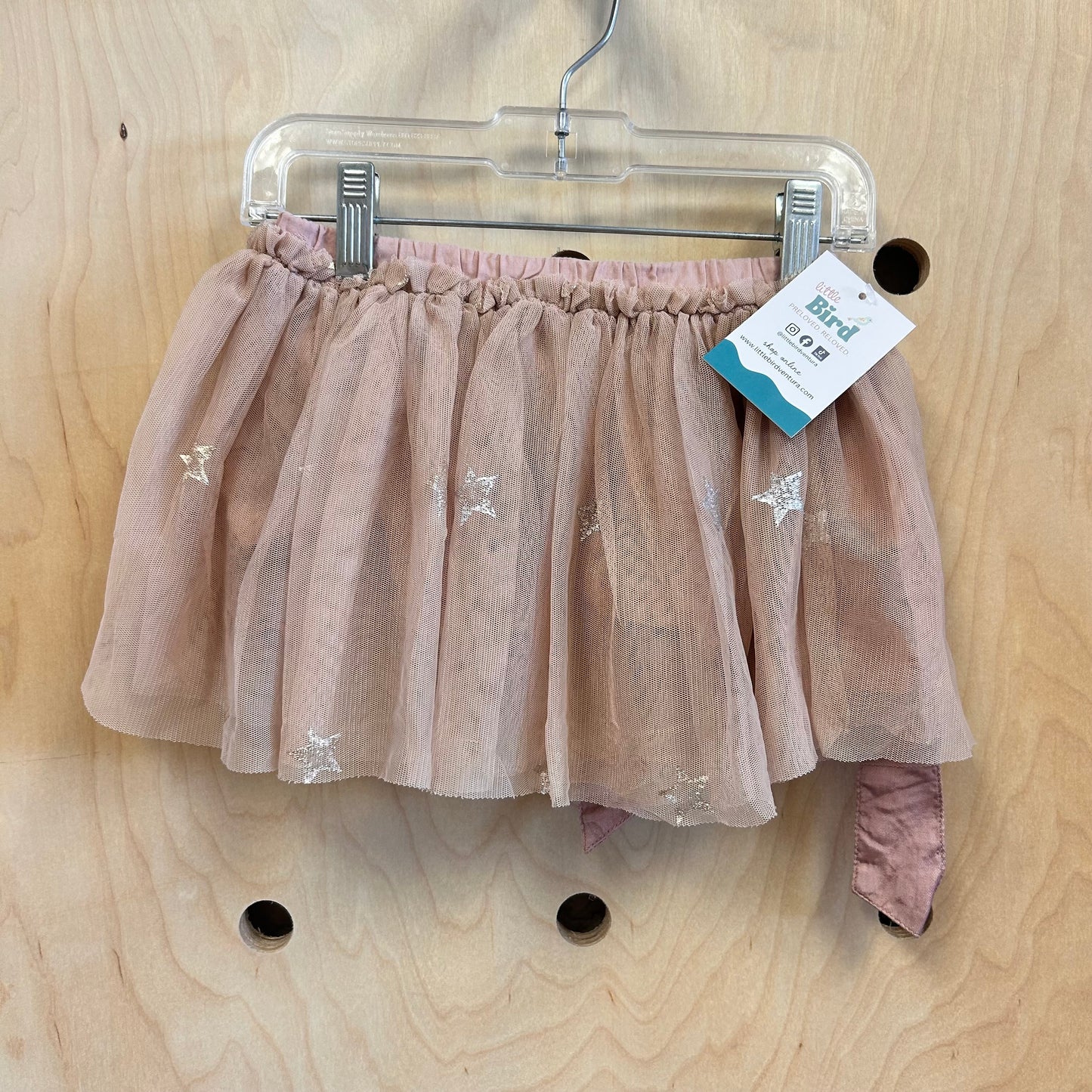 Pink Tulle Stars Skirt