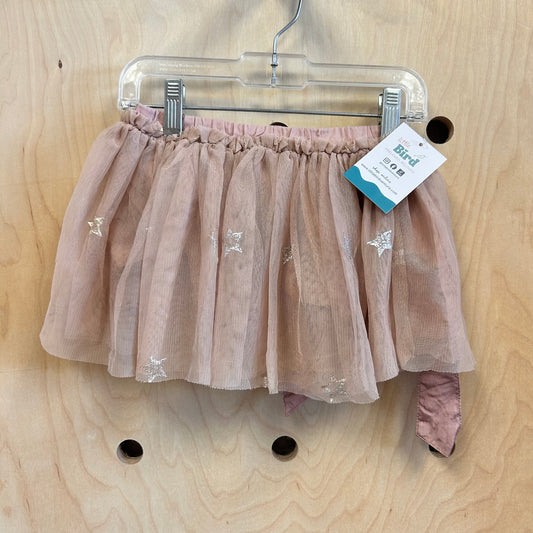 Pink Tulle Stars Skirt