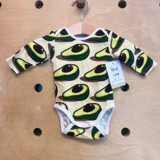Organic Tan Avocado Bodysuit