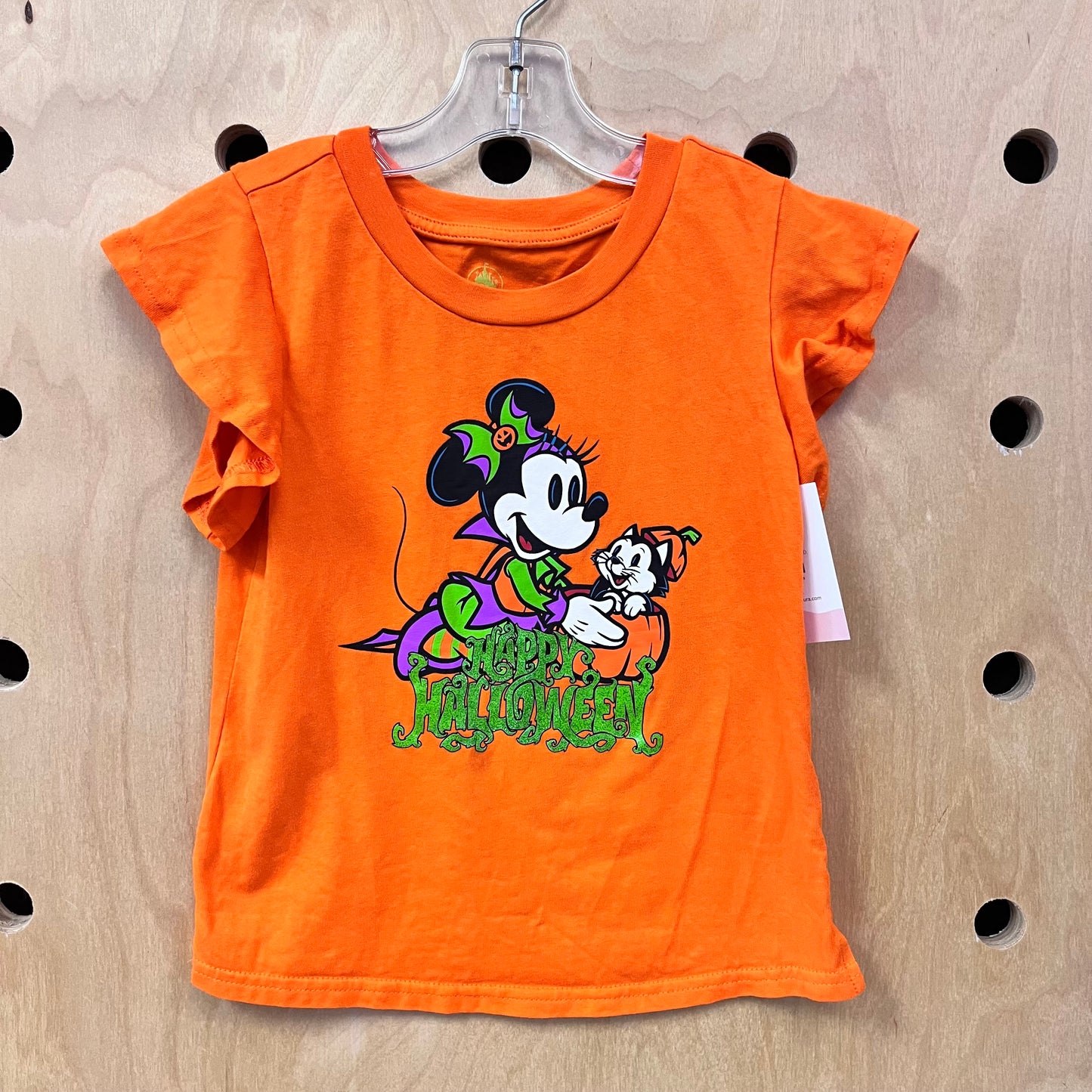 Orange Minnie Halloween Tee