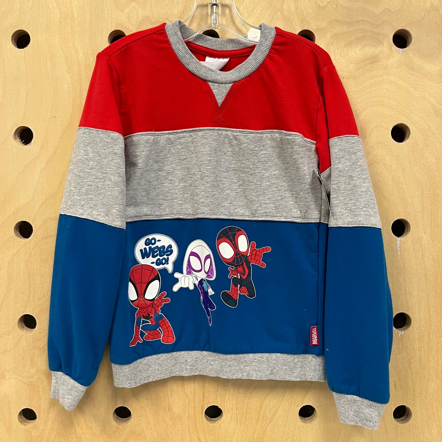Red & Blue Spider-Man Sweatshirt