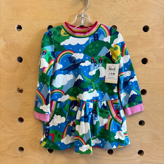 Blue Dragon Castle Dress