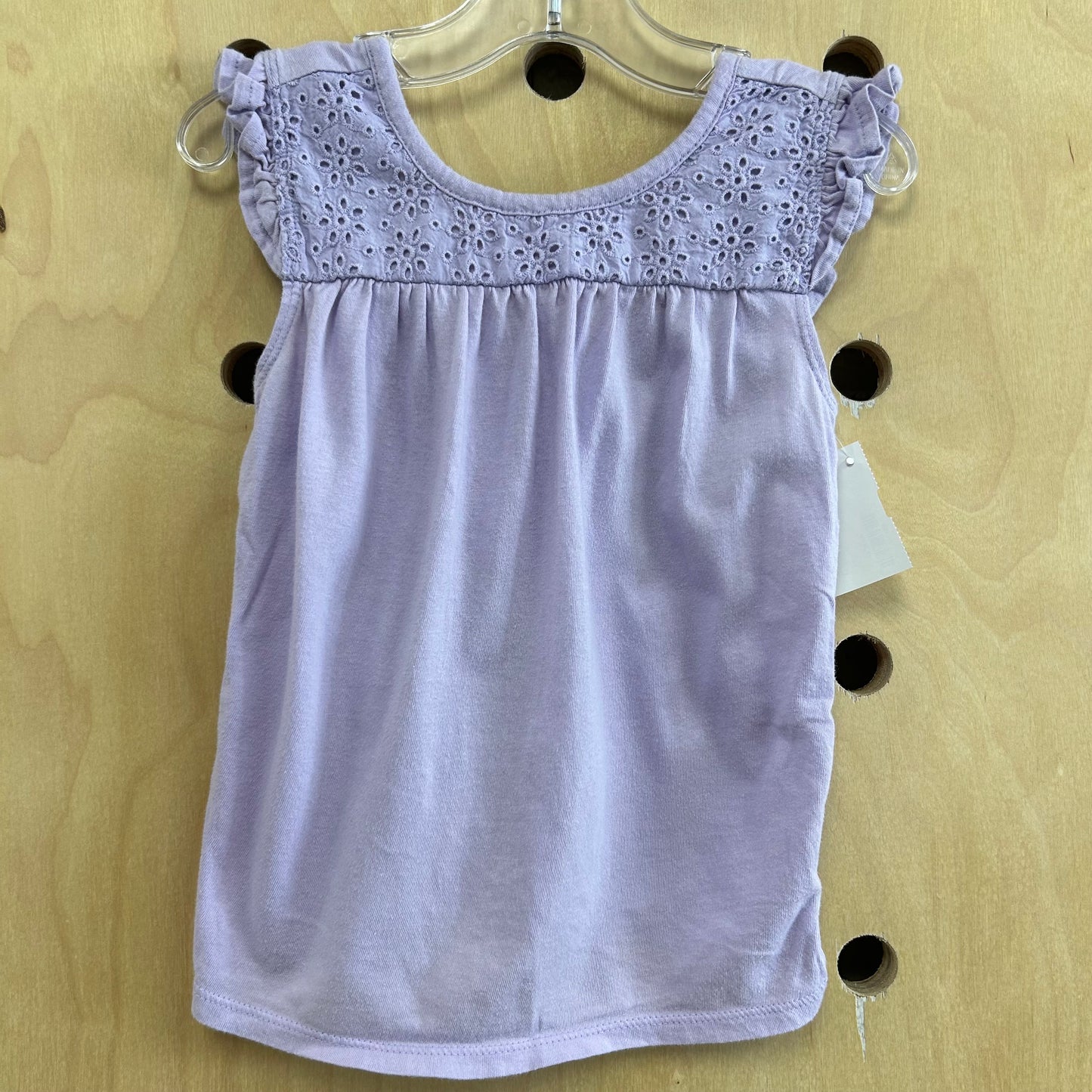 Lavender Eyelet Tank