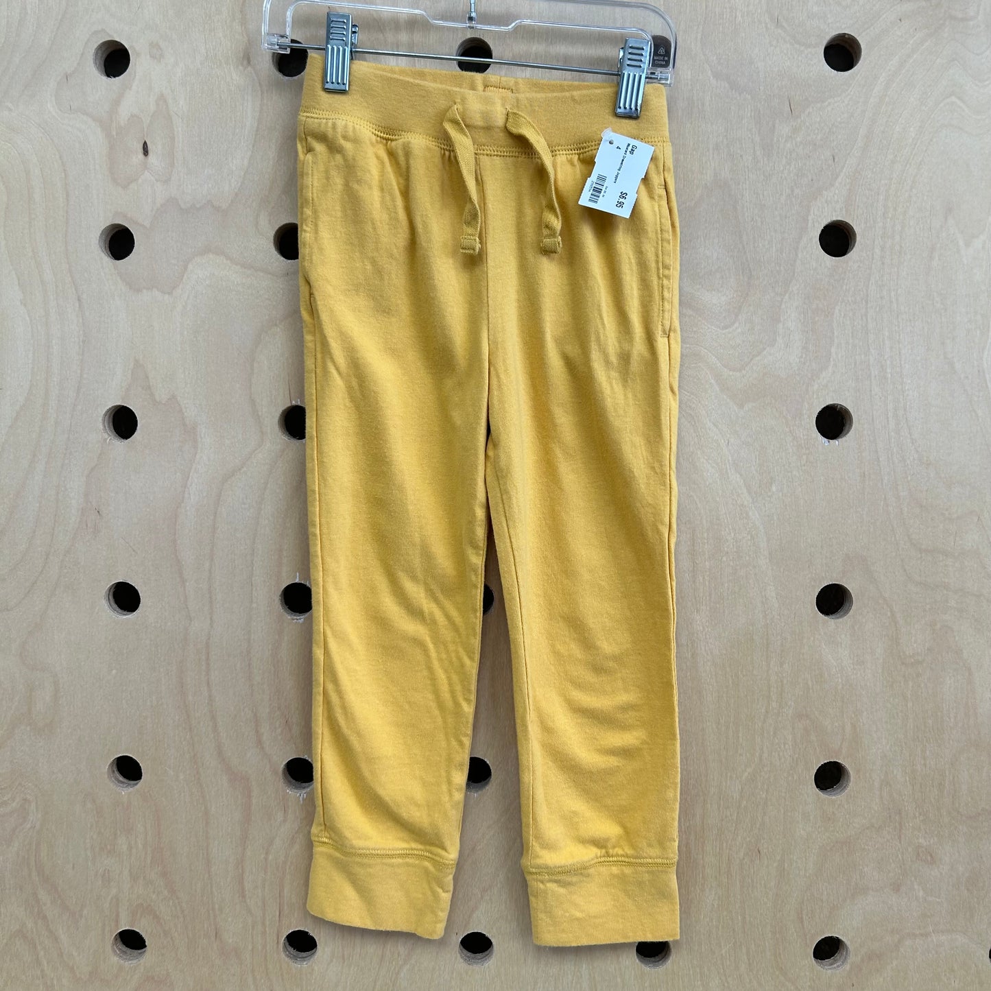 Mustard Drawstring Joggers