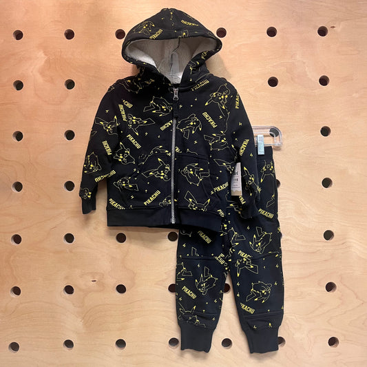 Black Pokemon Fleece Outfit