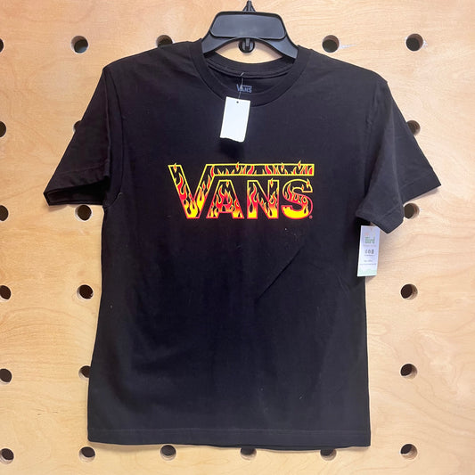 Black Flames Logo Tee NEW!