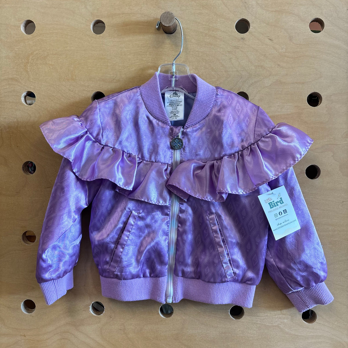Purple Frozen Princess Jacket