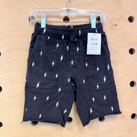Black & Tan Lightning Shorts
