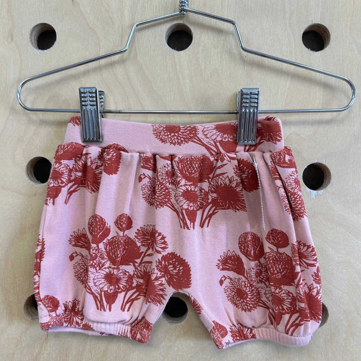 Pink Floral Shorties