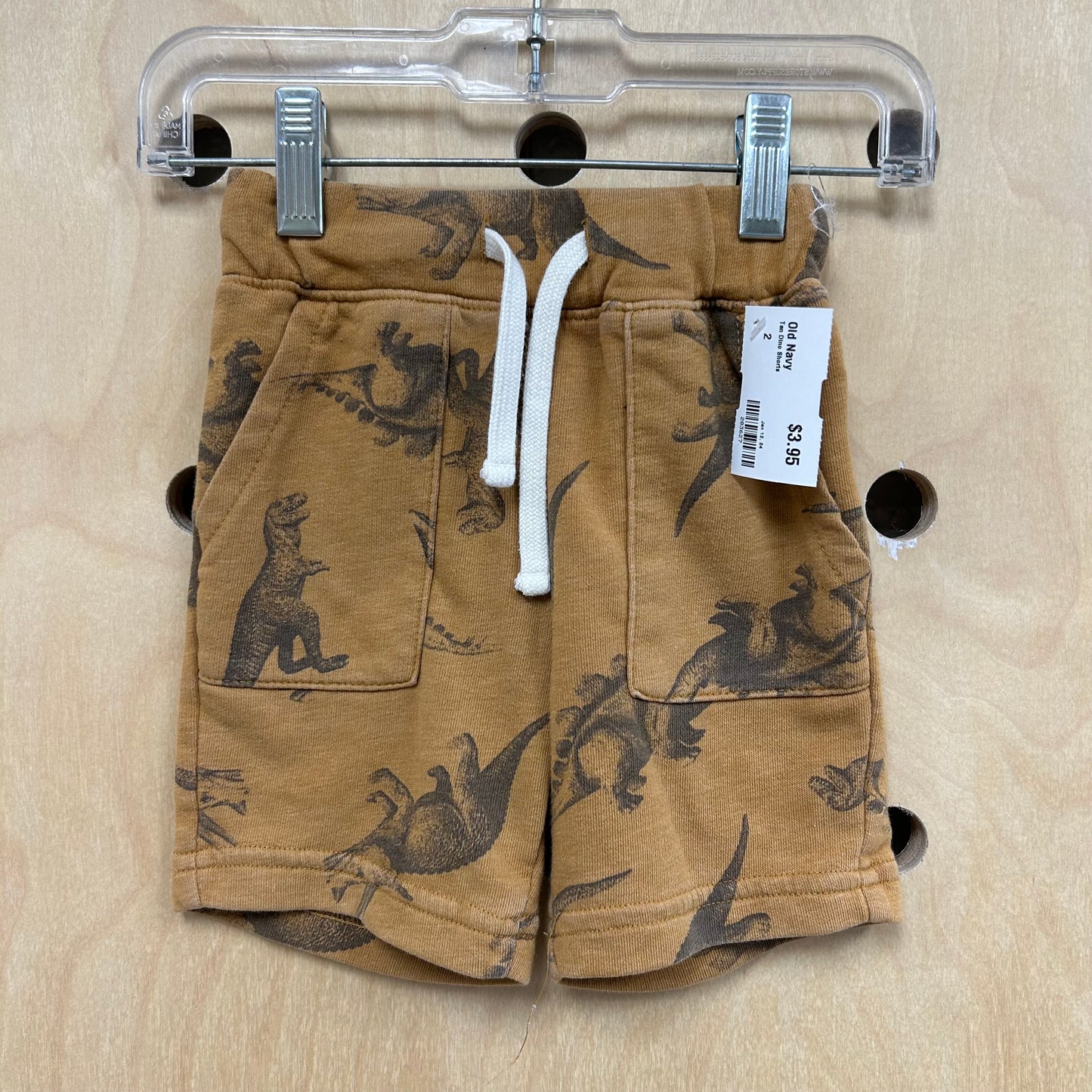 Tan Dino Shorts