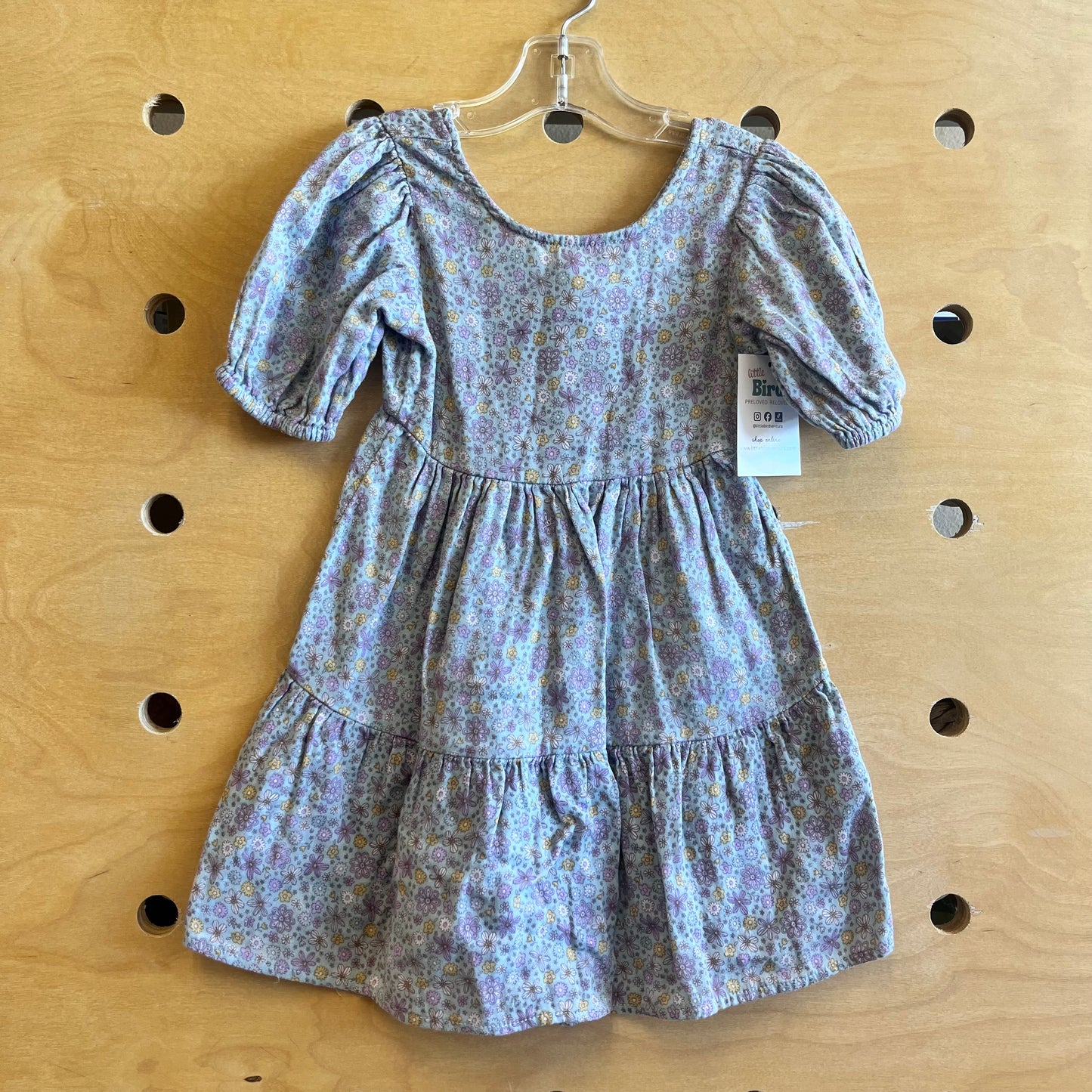 Blue/Purple Floral Dress