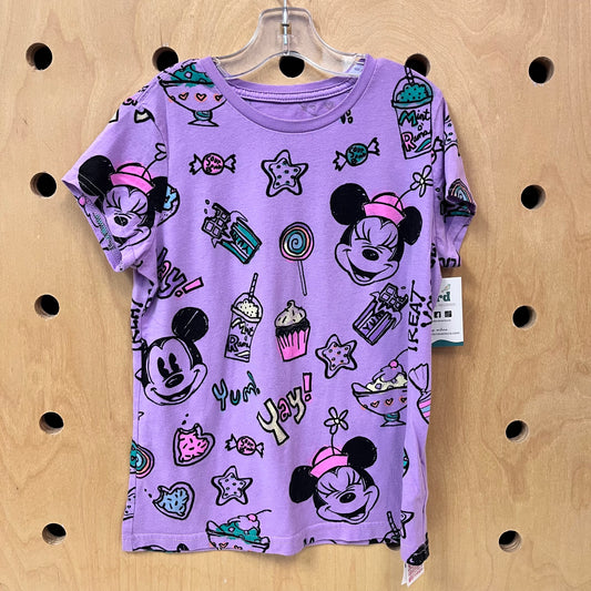 Purple Minnie Tee