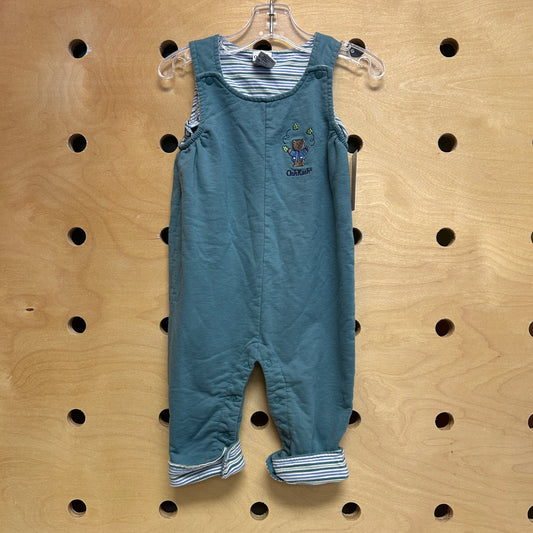 Osh Kosh Teal Bear Romper