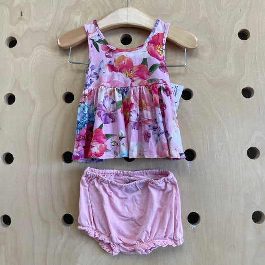 Bamboo Pink Floral Outfit