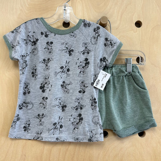 Green+Grey Mickey Outfit