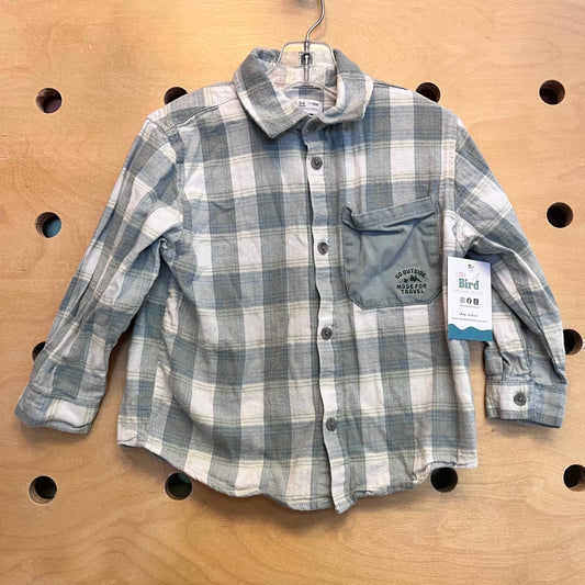 Go Outside Plaid Flannel