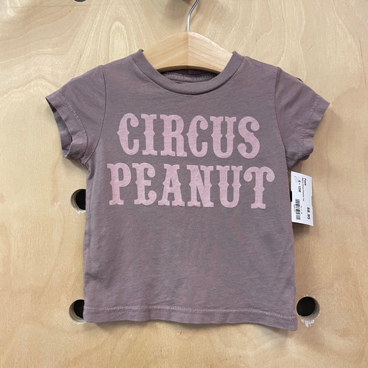 Mauve Circus Peanuts Tee