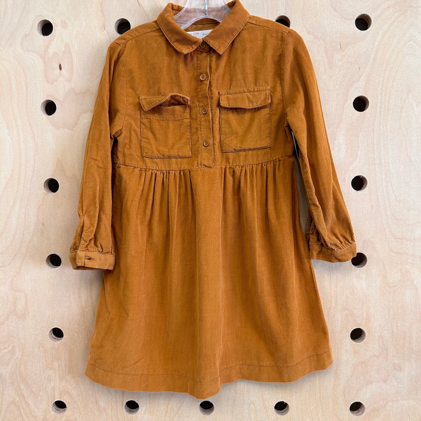 Camel Cord Dress