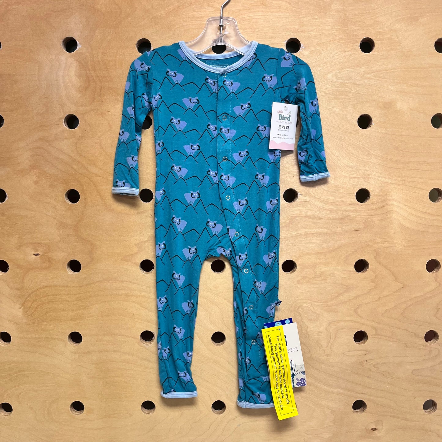Teal Bamboo Mountain Goat PJ's NEW!