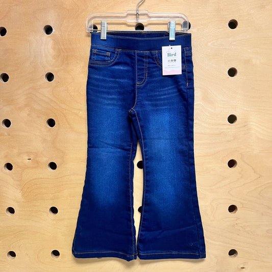 Stretch Flare Pull-On Denim
