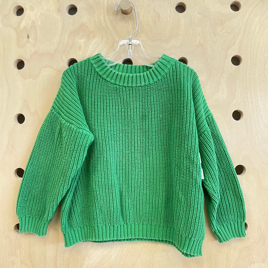 Green Knit Sweater