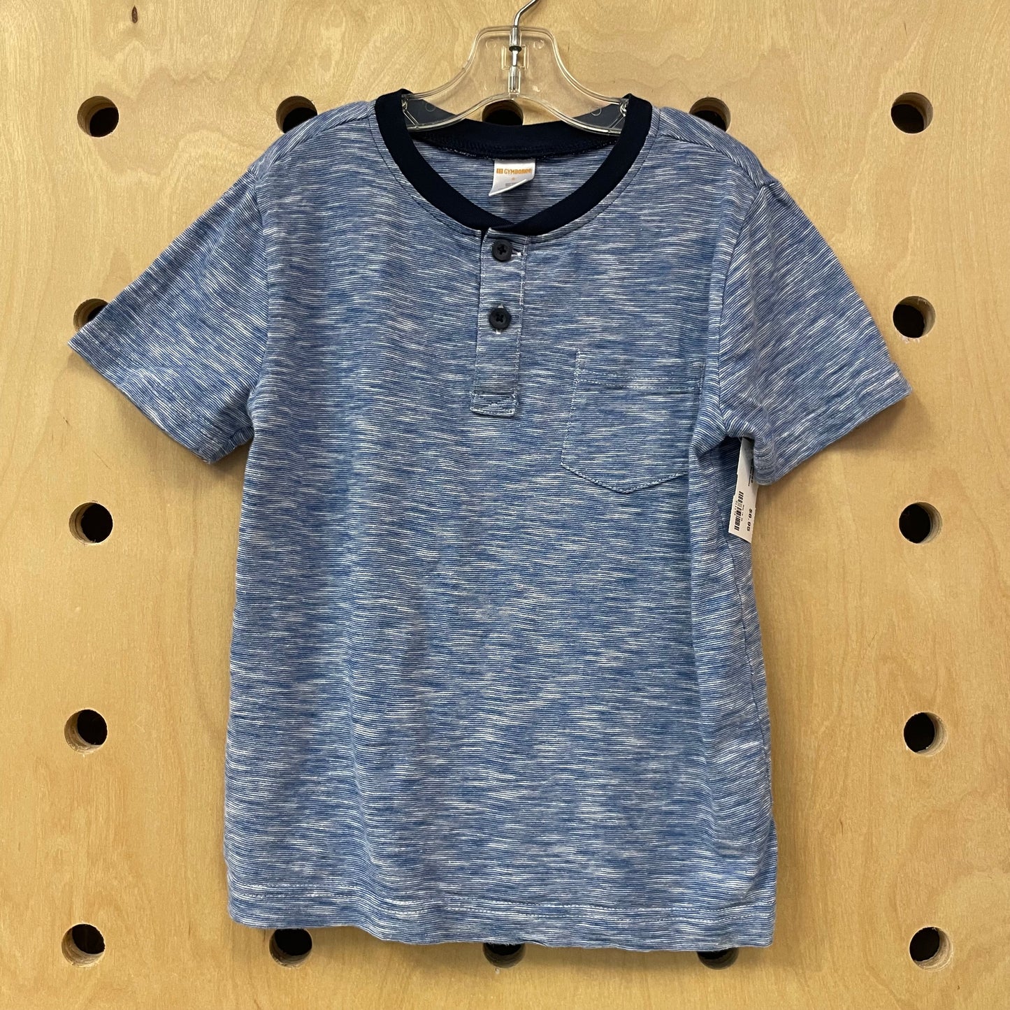 Heather Blue Henley