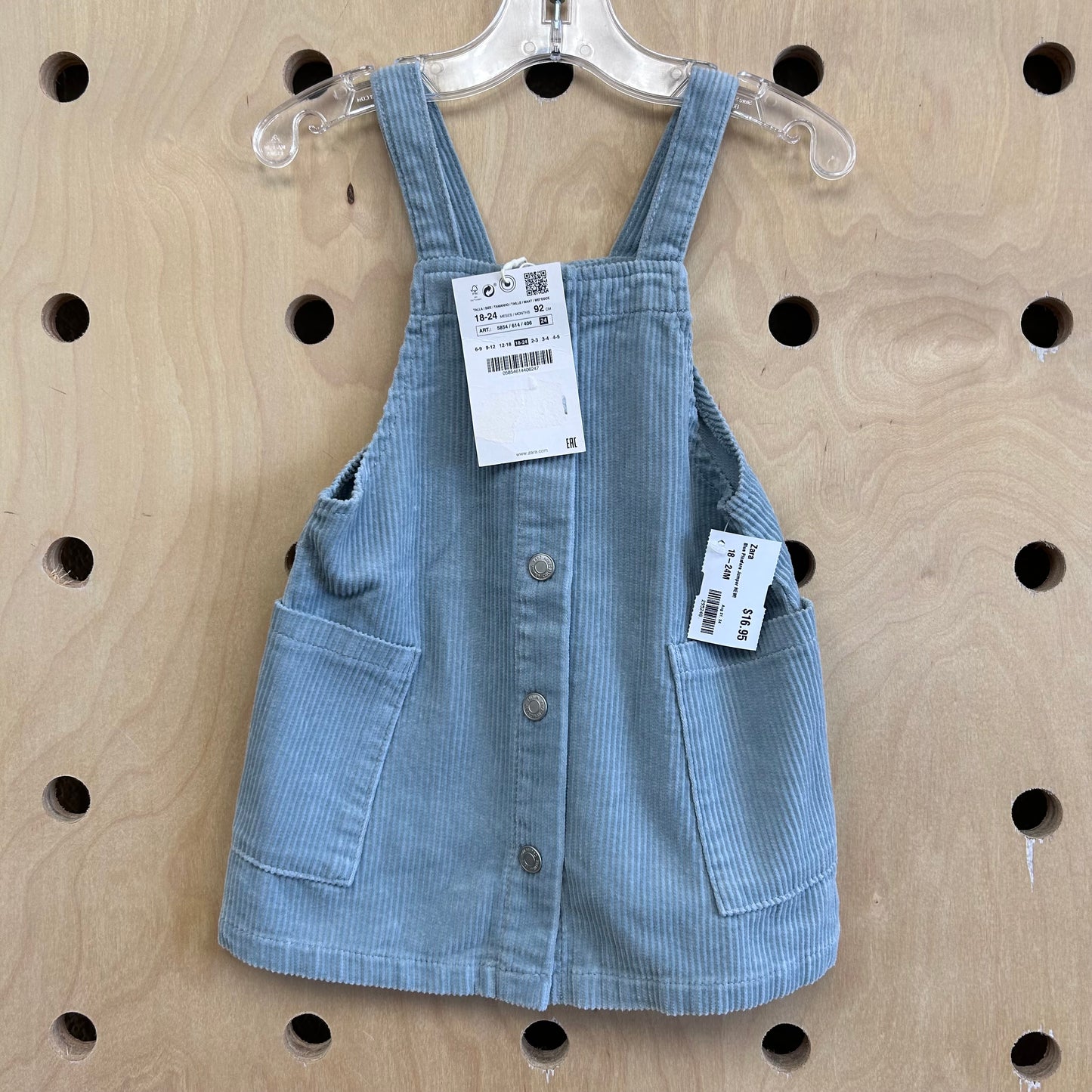 Blue Pinafore Jumper NEW!
