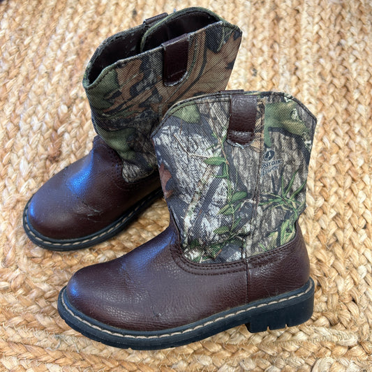 Brown Camo Boots
