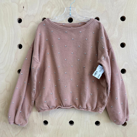 Brown Floral Sweatshirt