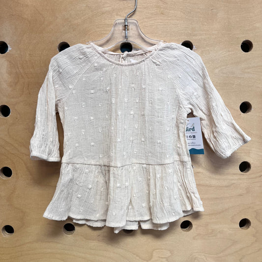 Yellow Crinkle Gauze Dress