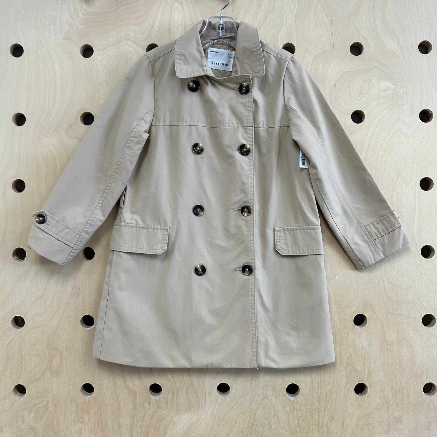 Beige Trench Coat