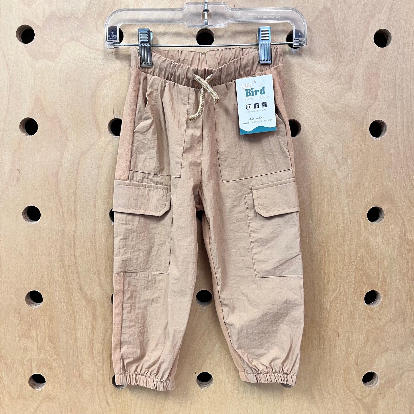 Tan Quick Dry Joggers NEW!