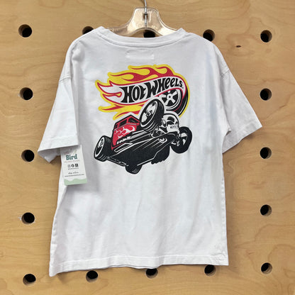White/Checkered Hot Wheels Tee