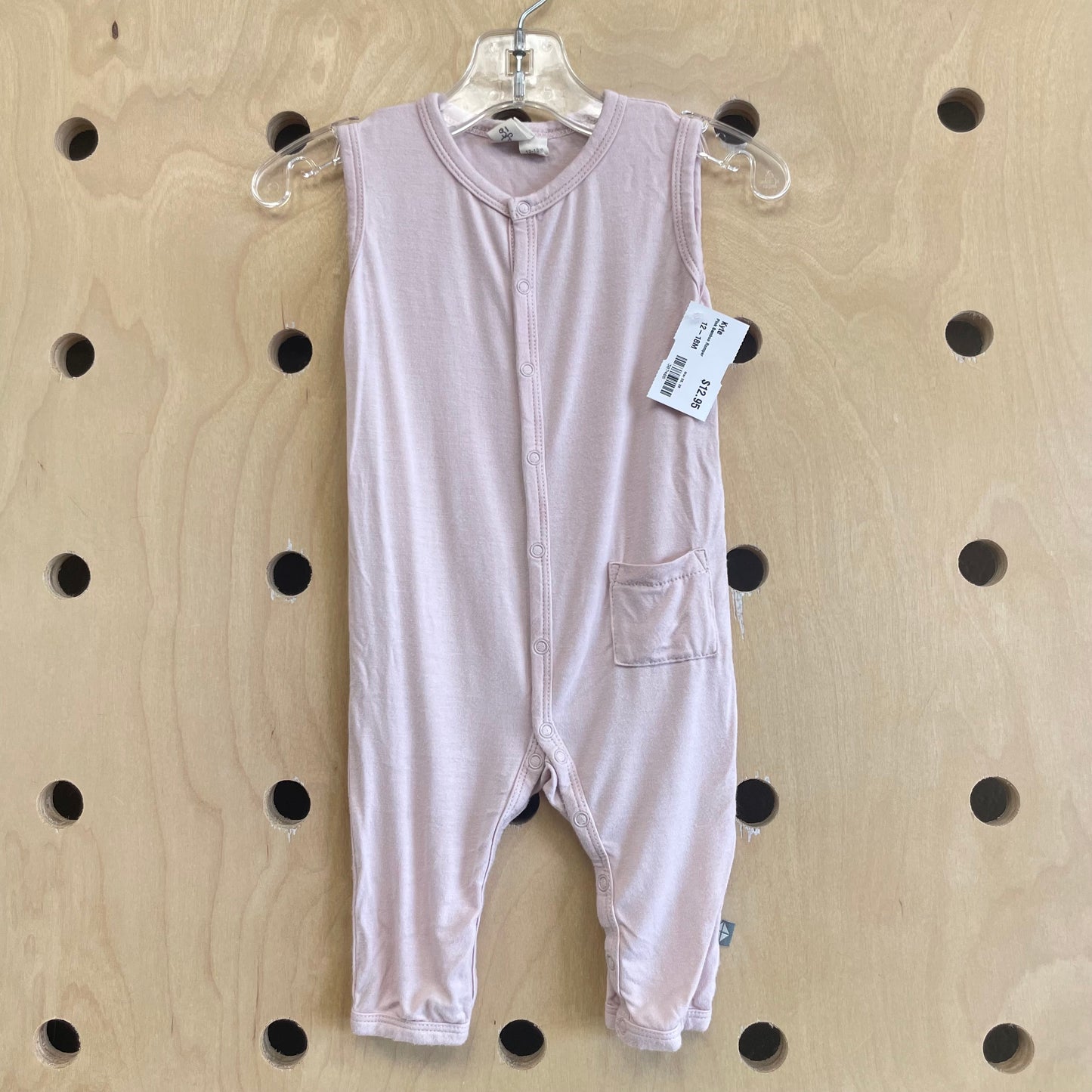 Pink Bamboo Romper