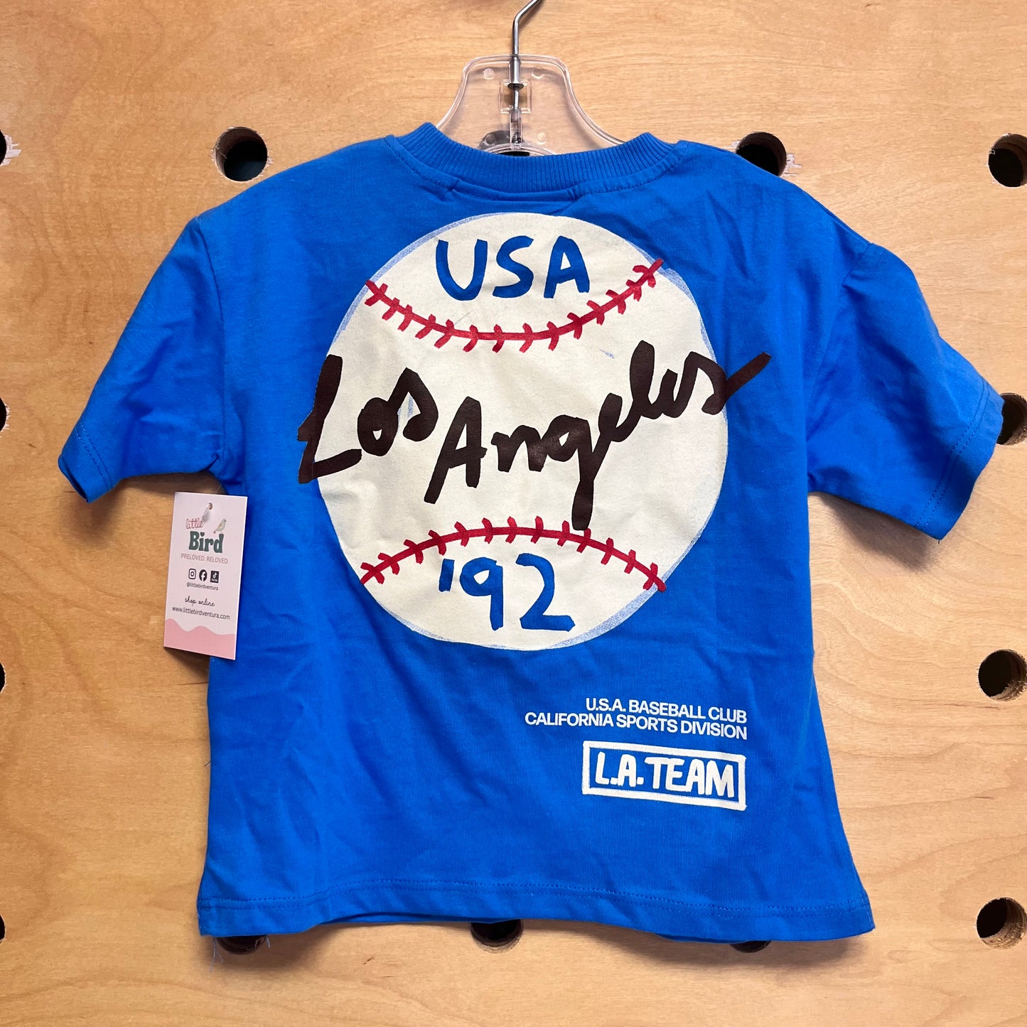 Blue 'LA Team' Tee NEW!