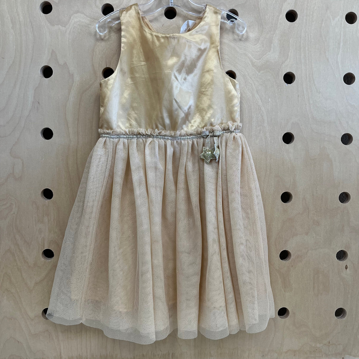 Gold Tulle Sprakle Dress