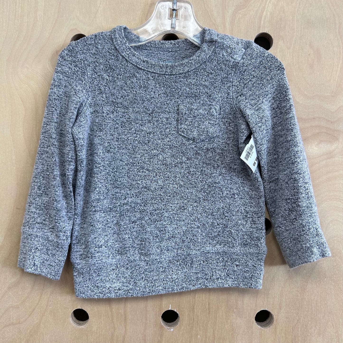 Grey Heathered LS Shirt