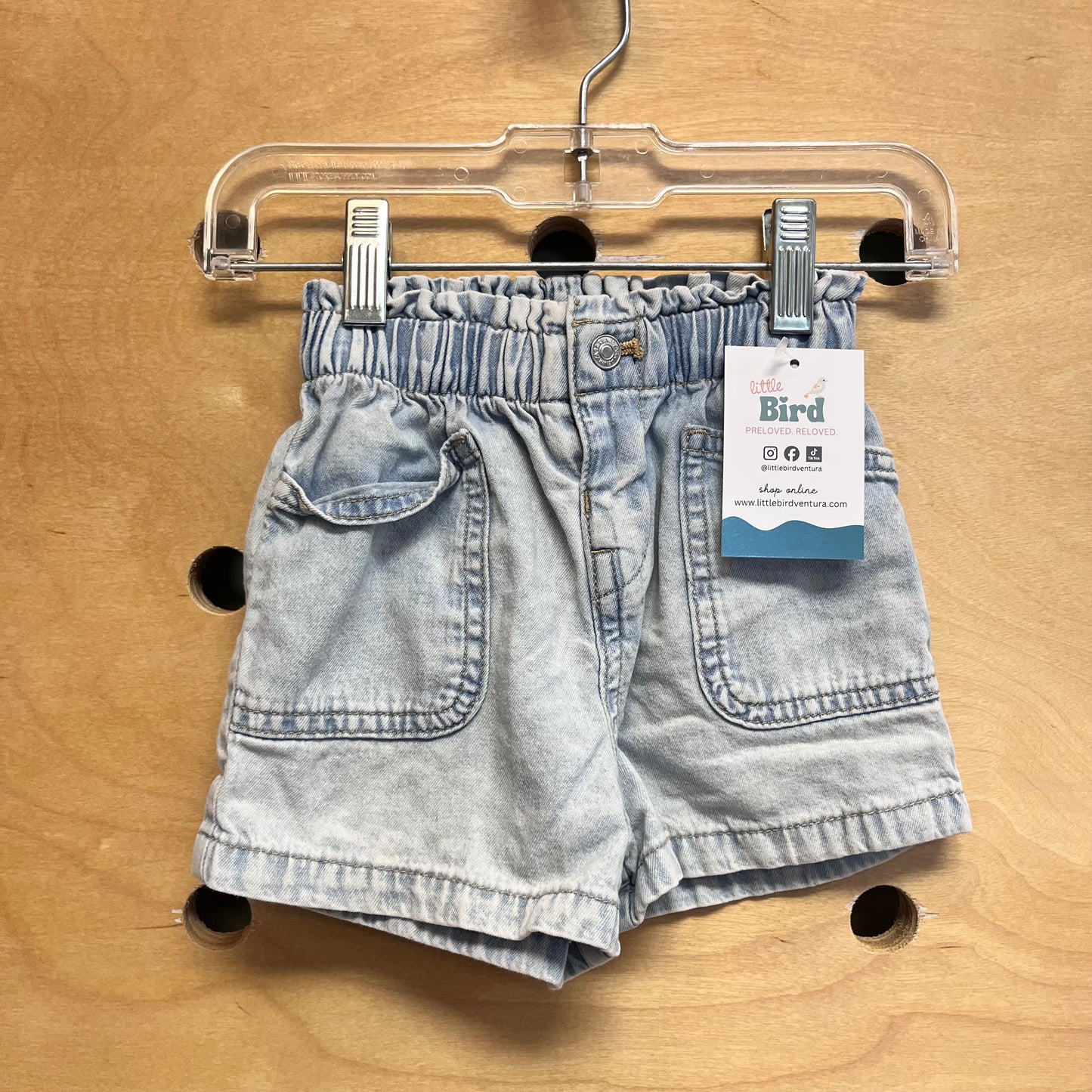 Pull On Snap Denim